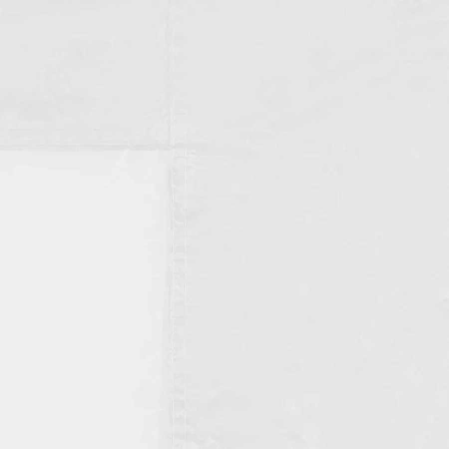Paroi de tente de réception 2 pcs avec fenêtre PE Blanc - 9
