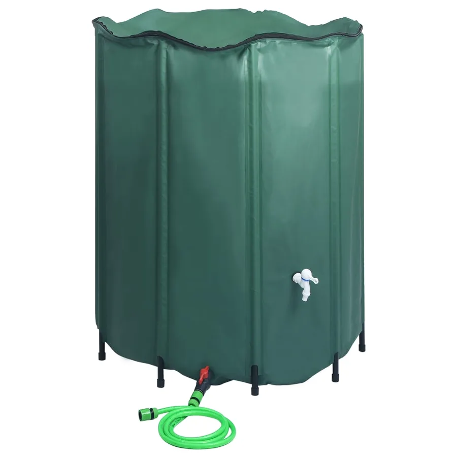 Réservoir pliable d'eau de pluie avec robinet 1000 L - 3