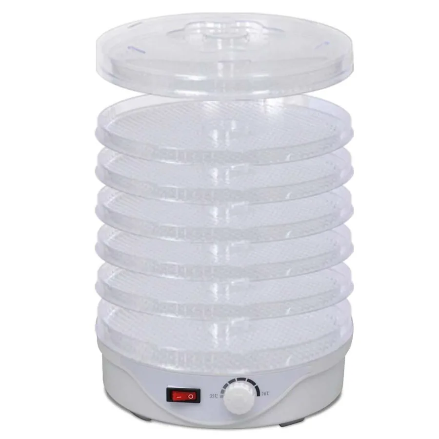 Déshydrateur alimentaire rond 250 W 6 plateaux