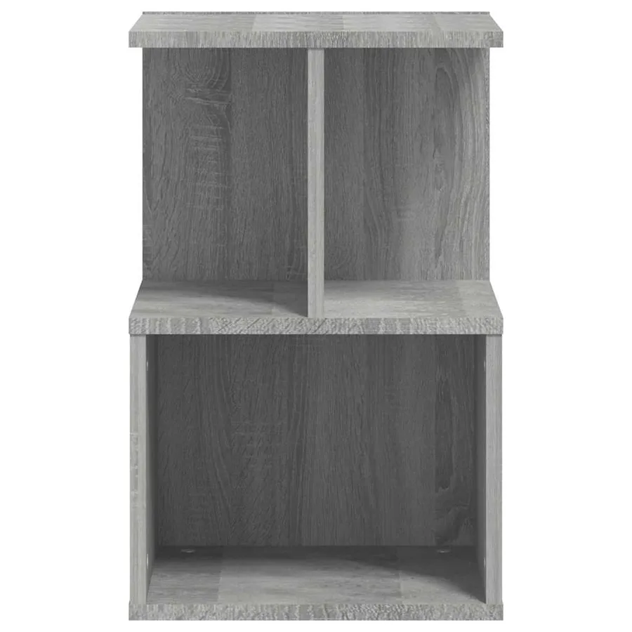 Tables de chevet 2 pcs Sonoma gris 35x35x55 cm Bois ingénierie - 5
