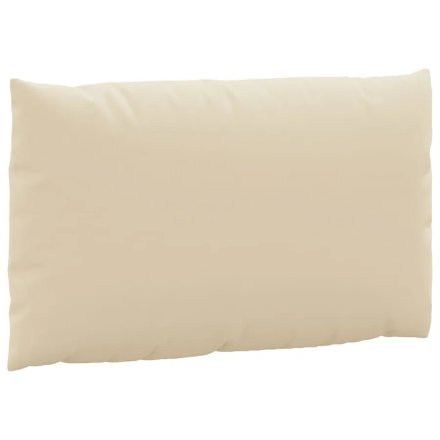Coussins de palette lot de 3 beige tissu oxford - 6
