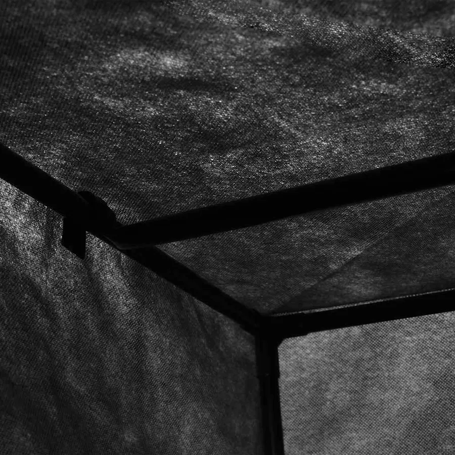 Garde-robe Noir 75x50x160 cm - 7