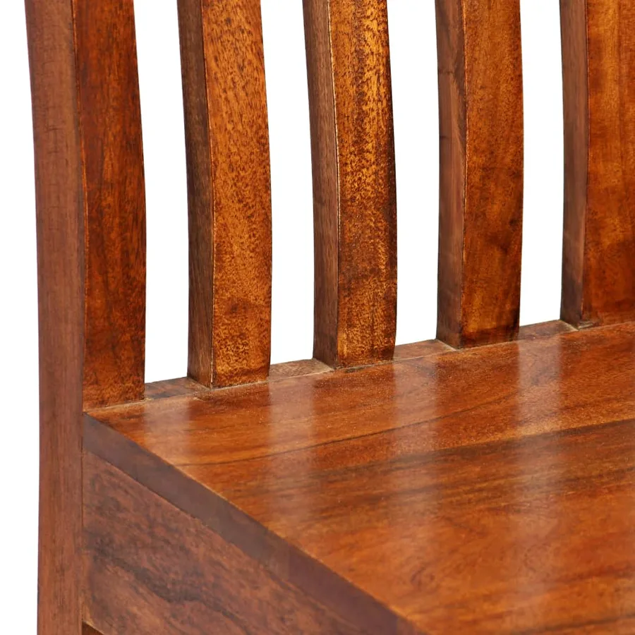 Ensemble de tables à manger 7 pcs Manguier et acacia massif - 3