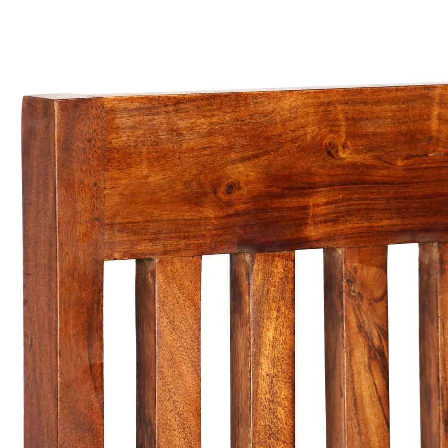 Ensemble de tables à manger 7 pcs Manguier et acacia massif - 4