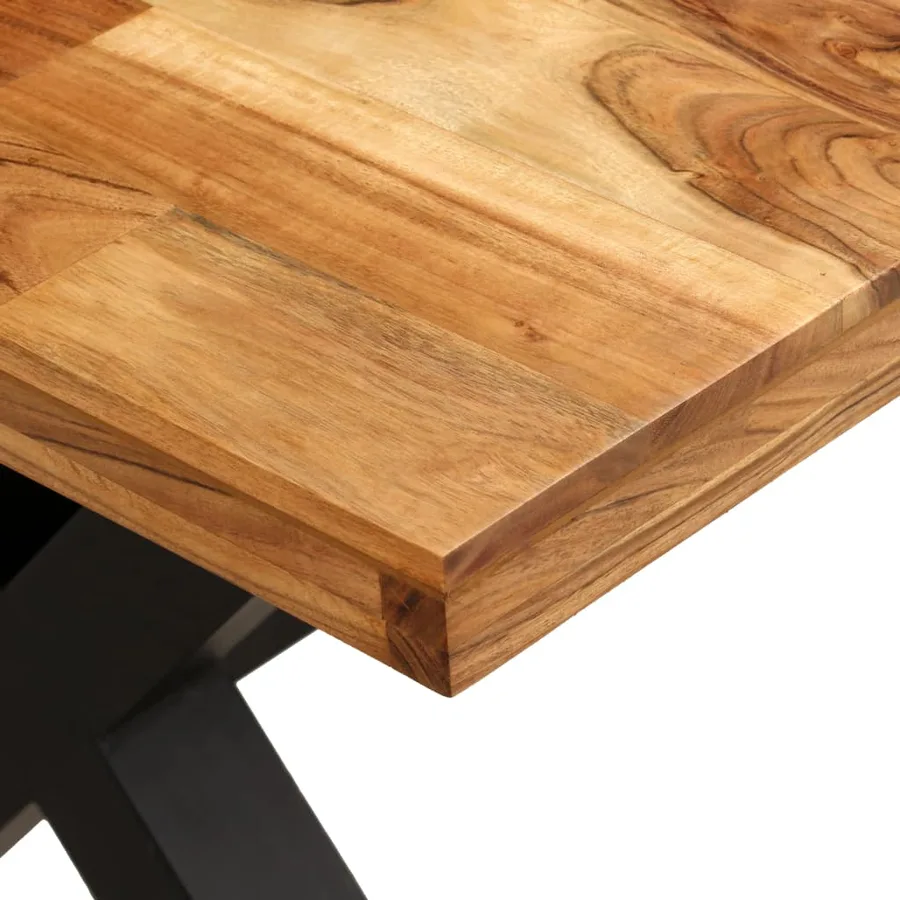 Ensemble de tables à manger 7 pcs Manguier et acacia massif - 7