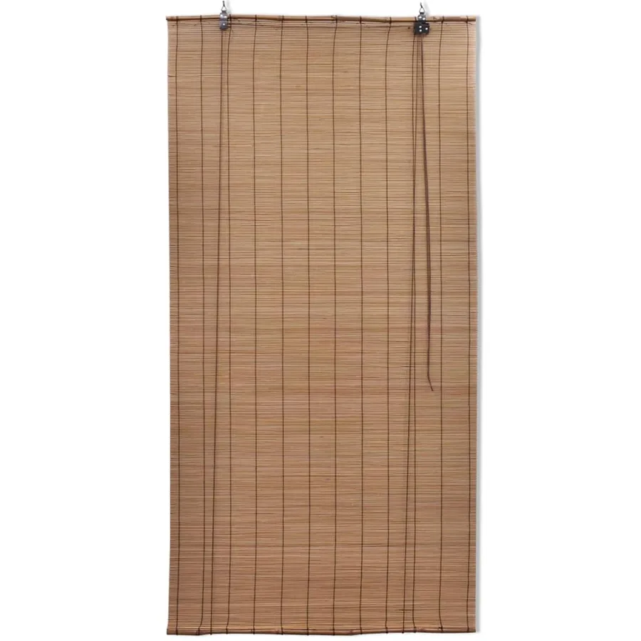 Store roulant en bambou 100x220 cm Marron - 3