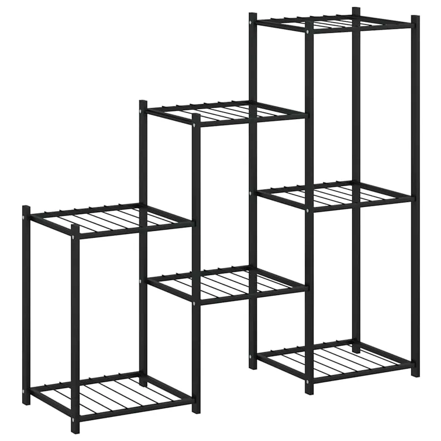 Jardinière 83x25x80 cm Noir Fer - 2