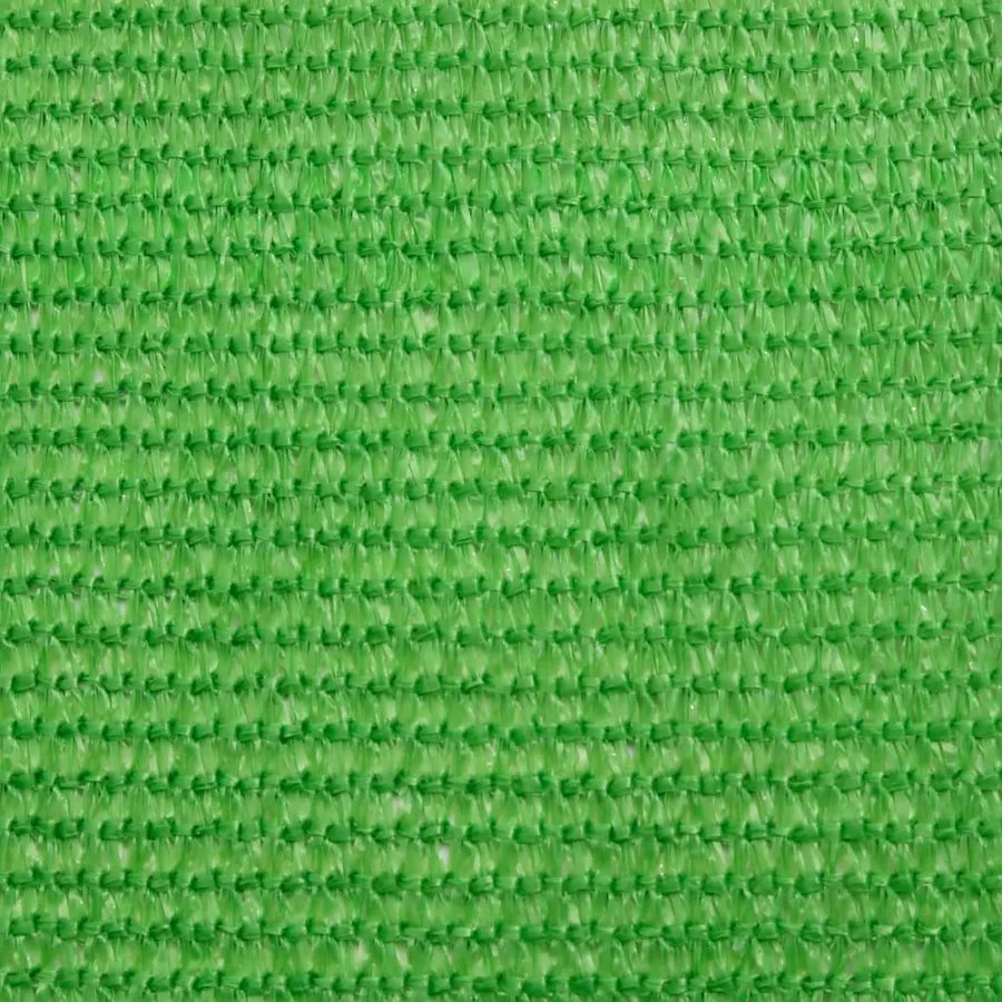 Voile d'ombrage 160 g/m² Vert clair 4,5x4,5 m PEHD - 9