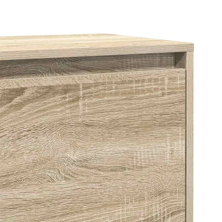 Table de chevet chêne sonoma 45x34x44,5 cm bois d'ingénierie - 10
