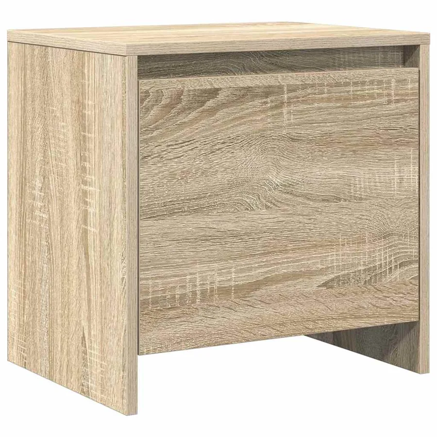 Table de chevet chêne sonoma 45x34x44,5 cm bois d'ingénierie - 2