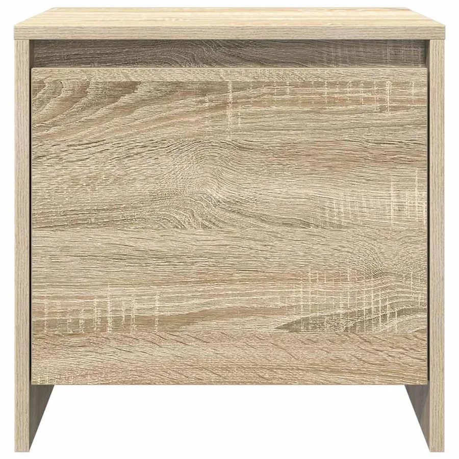 Table de chevet chêne sonoma 45x34x44,5 cm bois d'ingénierie - 6