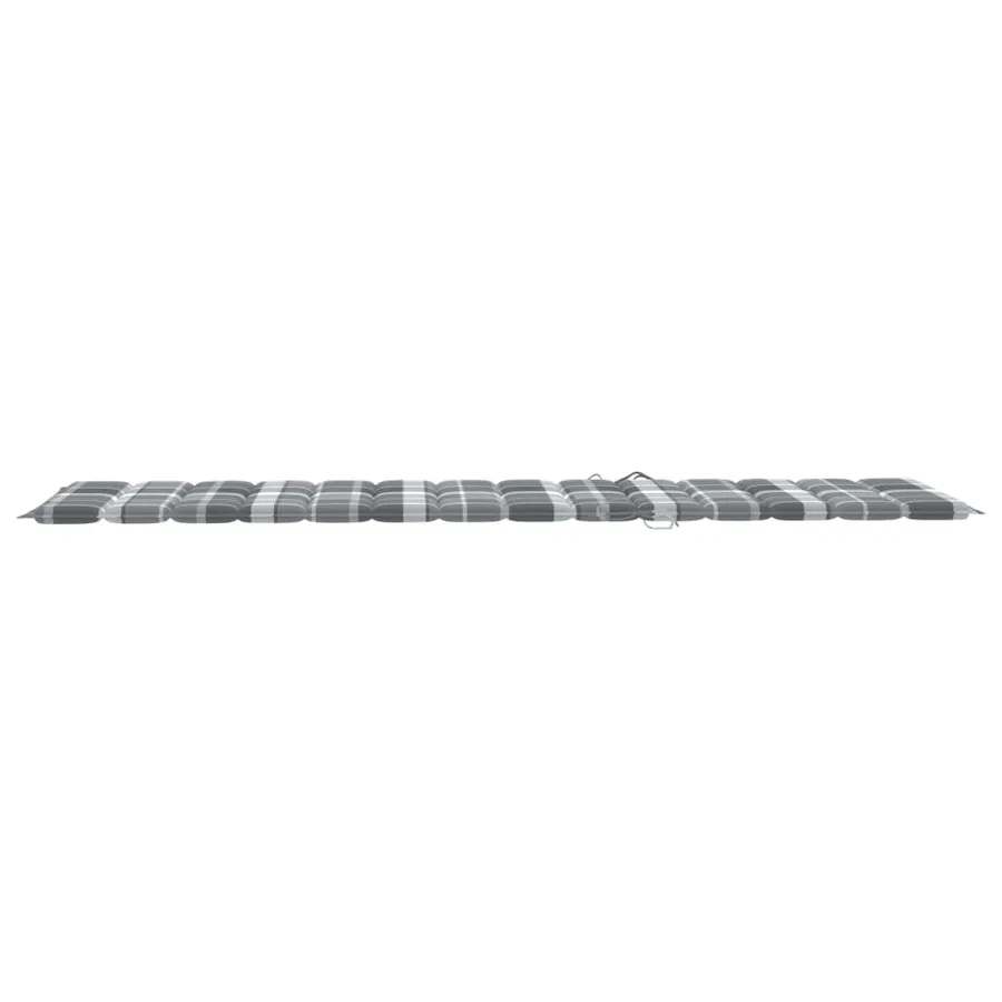 Chaise longue de jardin avec coussin Bois d'acacia solide - 17