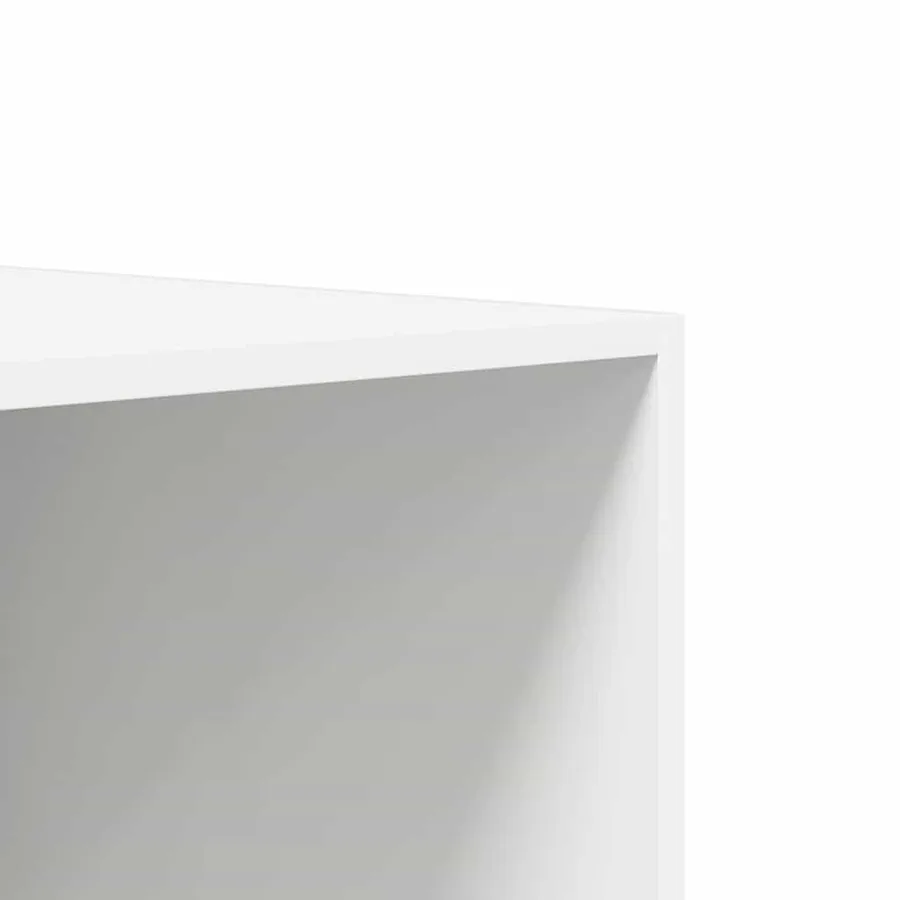 Garde-robe Blanc 100x50x200 cm Bois d'ingénierie - 7