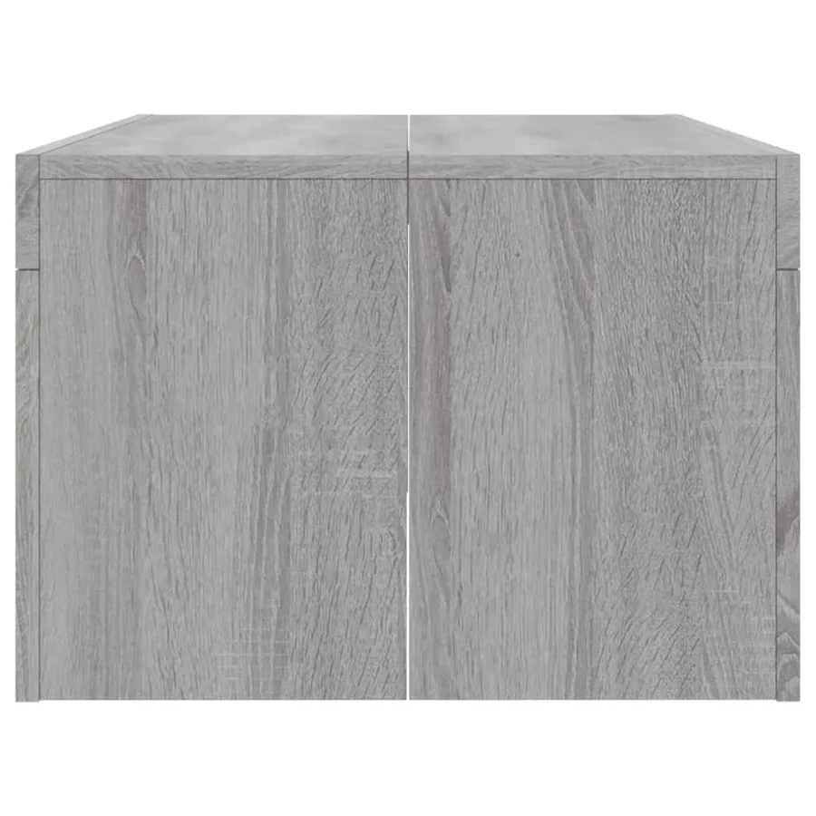 Table basse sonoma gris 102x50x36 cm bois d'ingénierie - 5