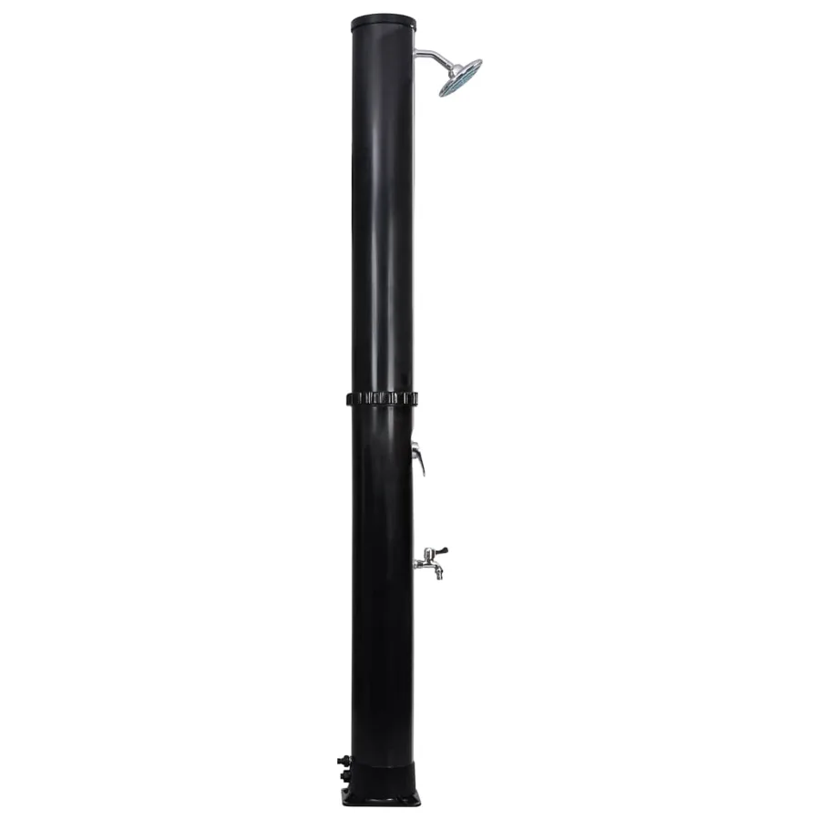 Douche solaire d'extérieur avec pomme de douche et robinet 40 L - 5