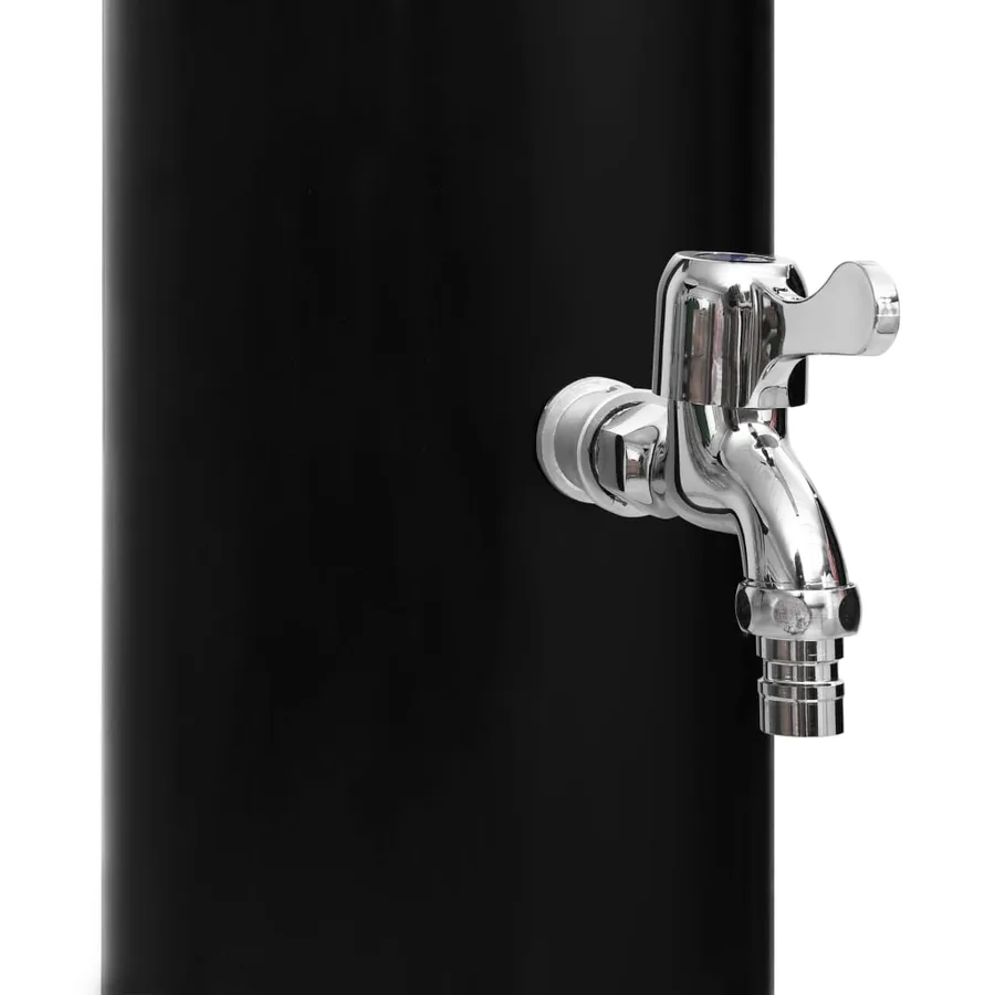 Douche solaire d'extérieur avec pomme de douche et robinet 40 L - 8