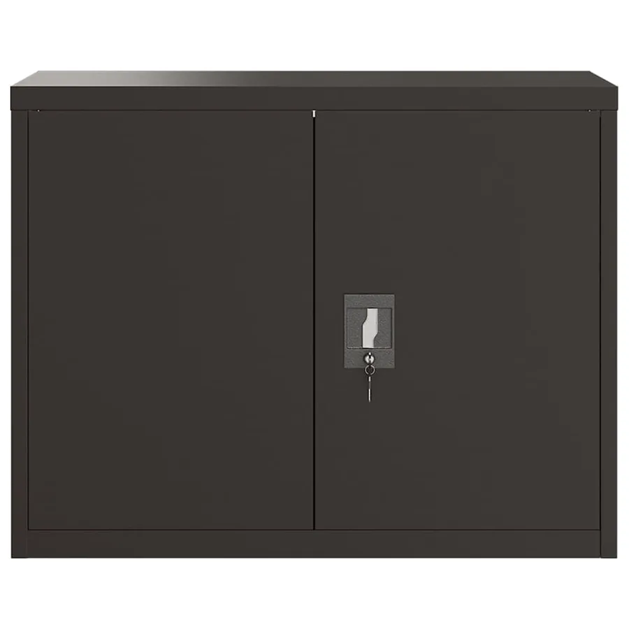 Classeur noir 90x40x70 cm acier - 3