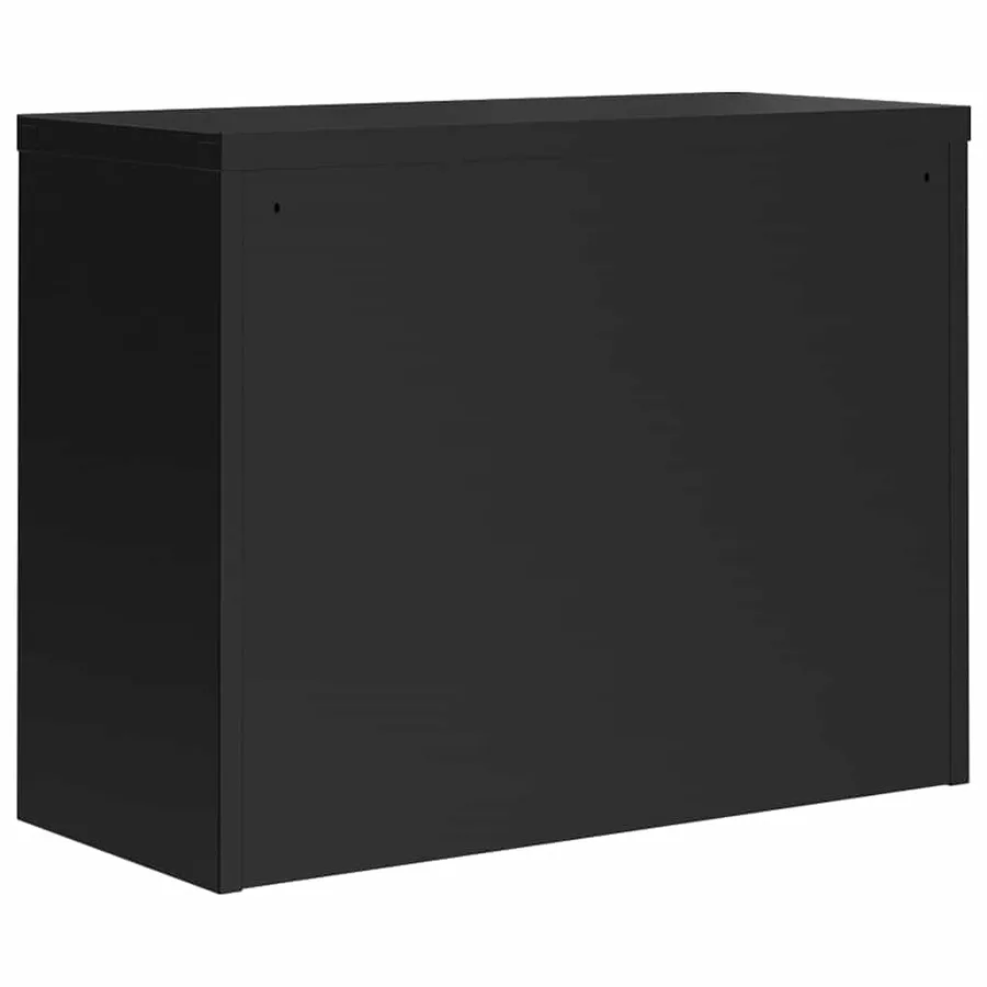 Classeur noir 90x40x70 cm acier - 6