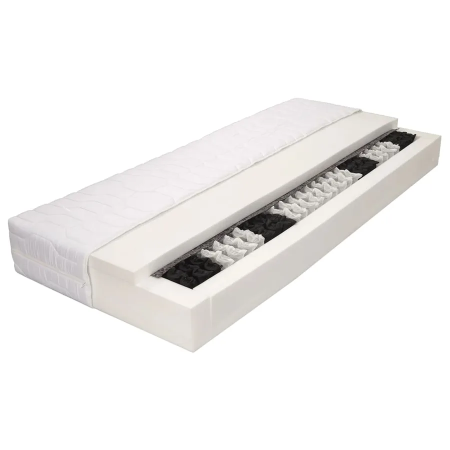 Matelas 90 x 200 cm 7 zones Ressort ensaché 20 cm H3 - 3