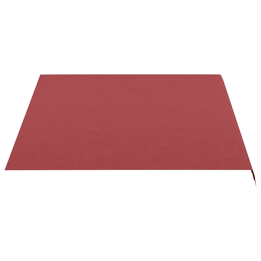 Tissu de remplacement pour auvent bordeaux rouge 4x3 m polyester - 4