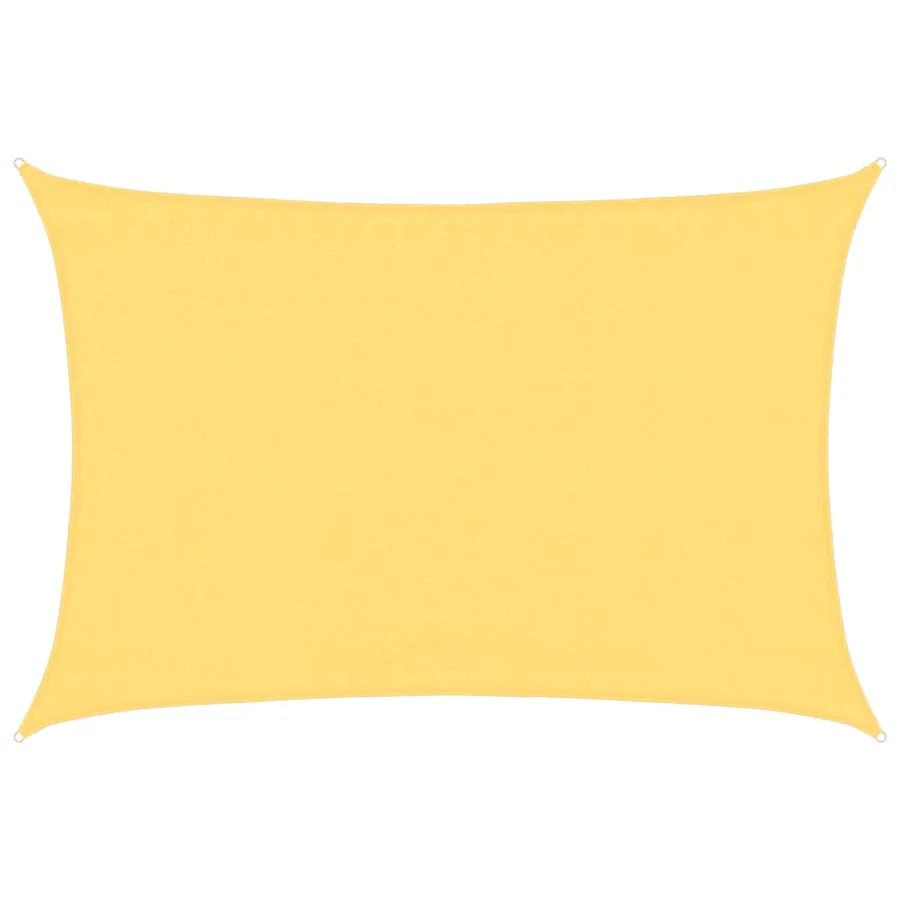 Voile d'ombrage 160 g/m² Beige 3,5x4,5 m PEHD - 2