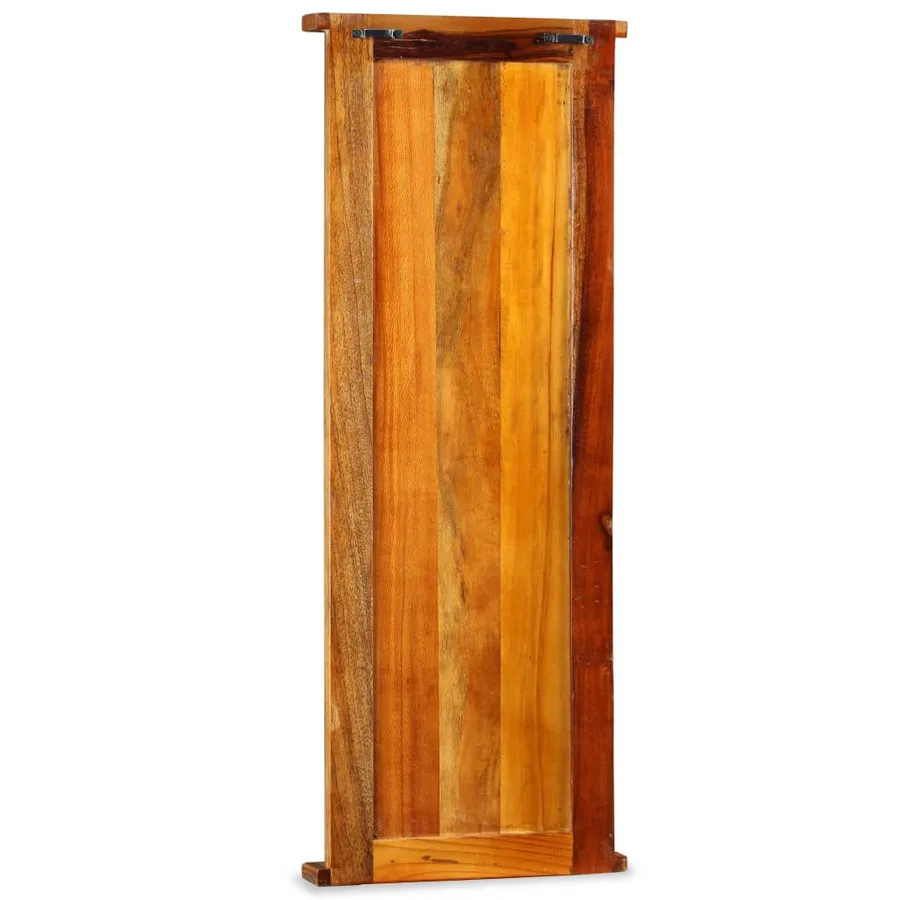 Porte-manteau 2 pcs Bois de récupération massif 38x100 cm - 7