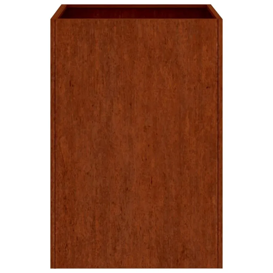 Jardinière 52x48x75 cm acier corten - 6