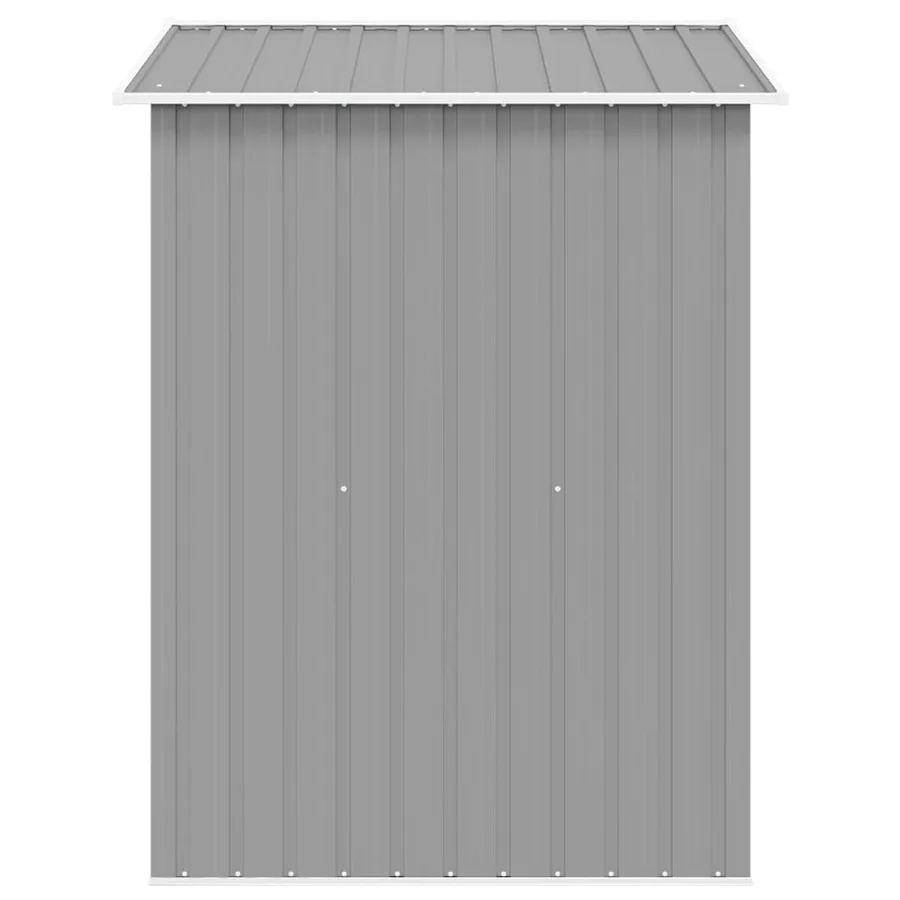 Abri de stockage pour jardin Métal Gris 204 x 132 x 186 cm - 6