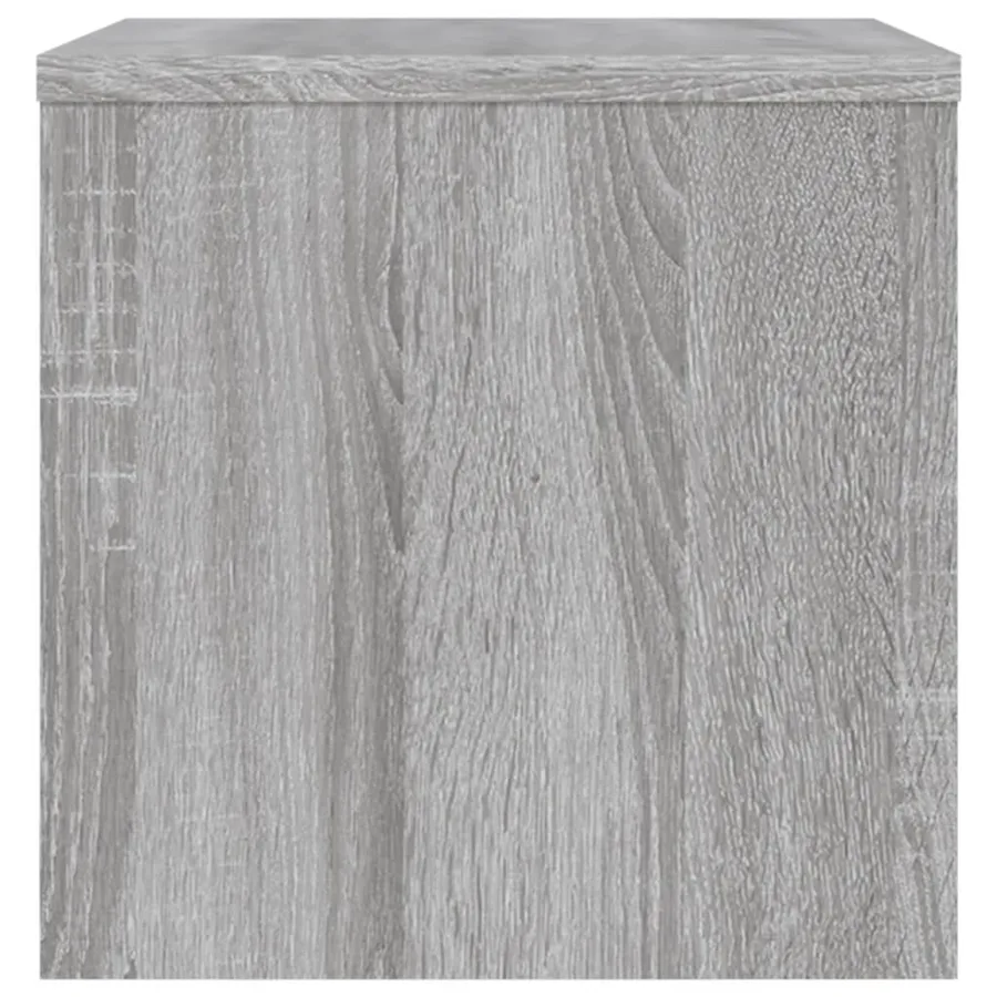 Tables de chevet 2 pcs Sonoma gris 40x30x30cm Bois d'ingénierie - 6
