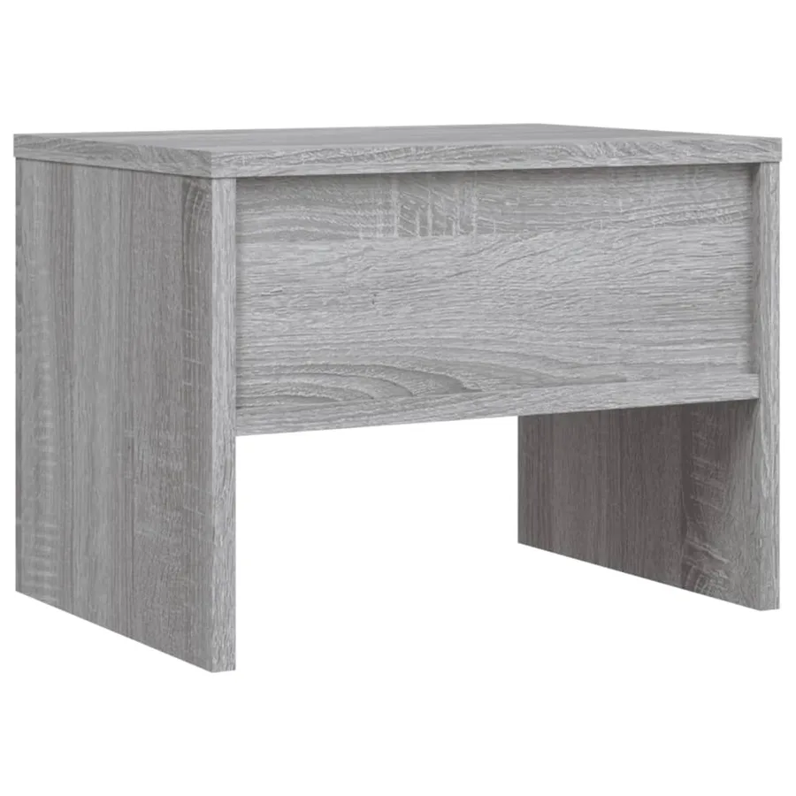 Tables de chevet 2 pcs Sonoma gris 40x30x30cm Bois d'ingénierie - 7