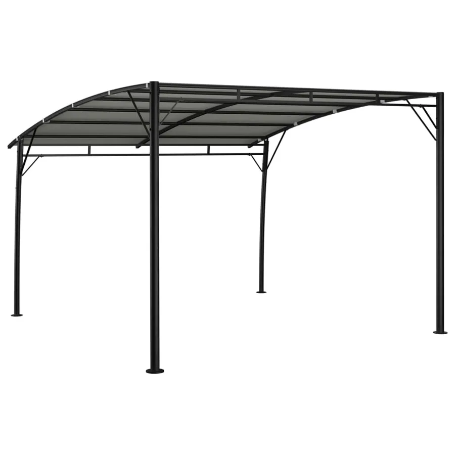 Auvents parasols 3 x 3 x 2,55 m Crème - 4