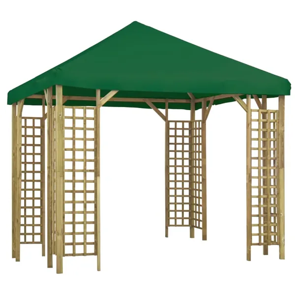 Belvédère 3x3 m Vert