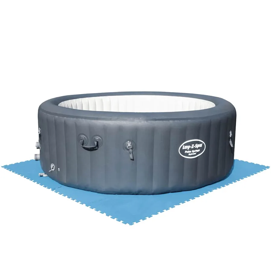 Bestway Protecteurs de plancher de piscine 8 pcs Bleu 58220 - 3