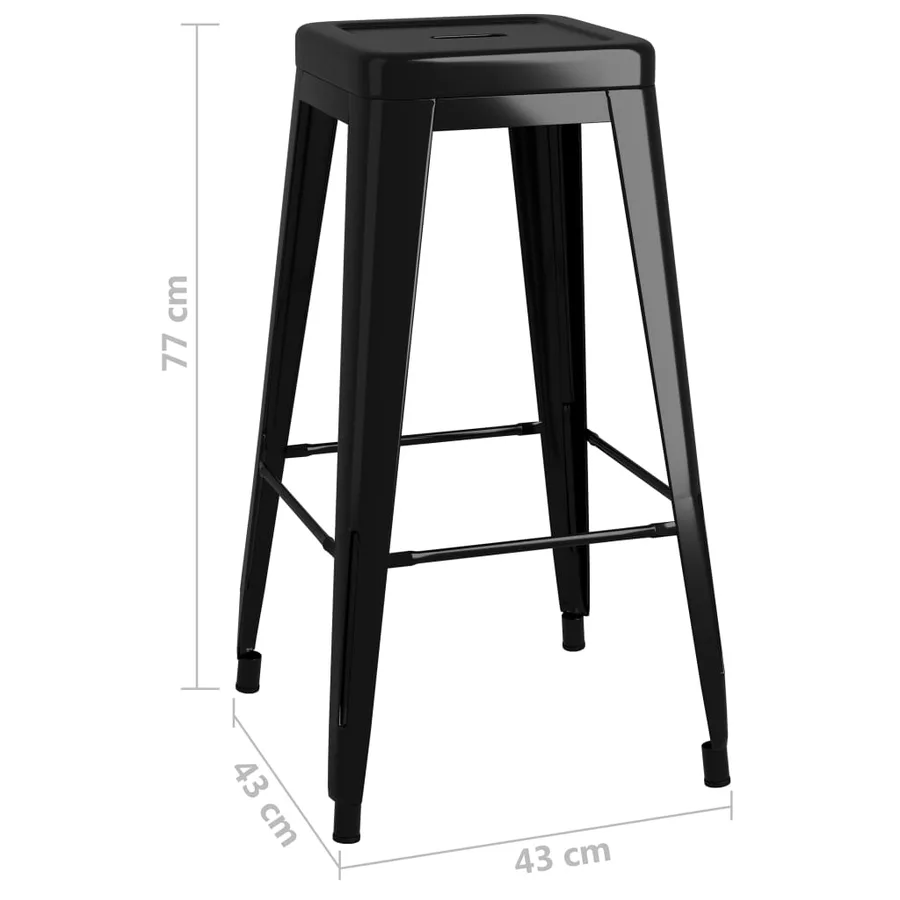 Ensemble de bar 7 pcs Blanc et noir - 11