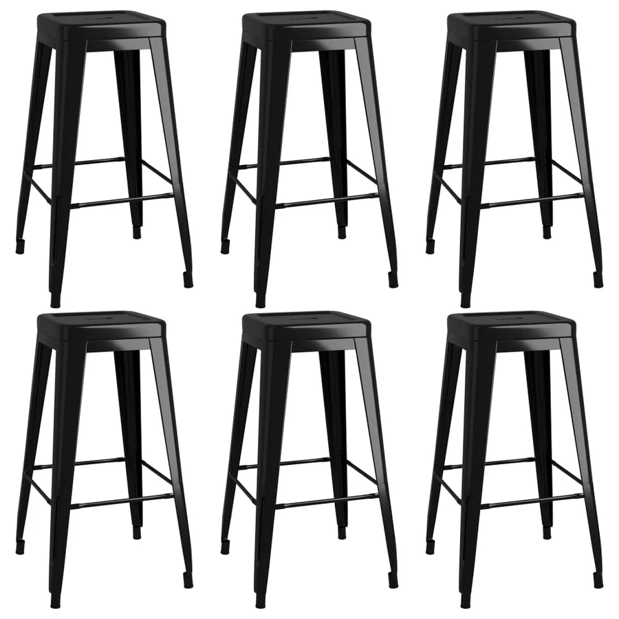 Ensemble de bar 7 pcs Blanc et noir - 5