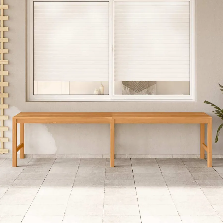 Banc de jardin 180 cm bois de teck solide - 3