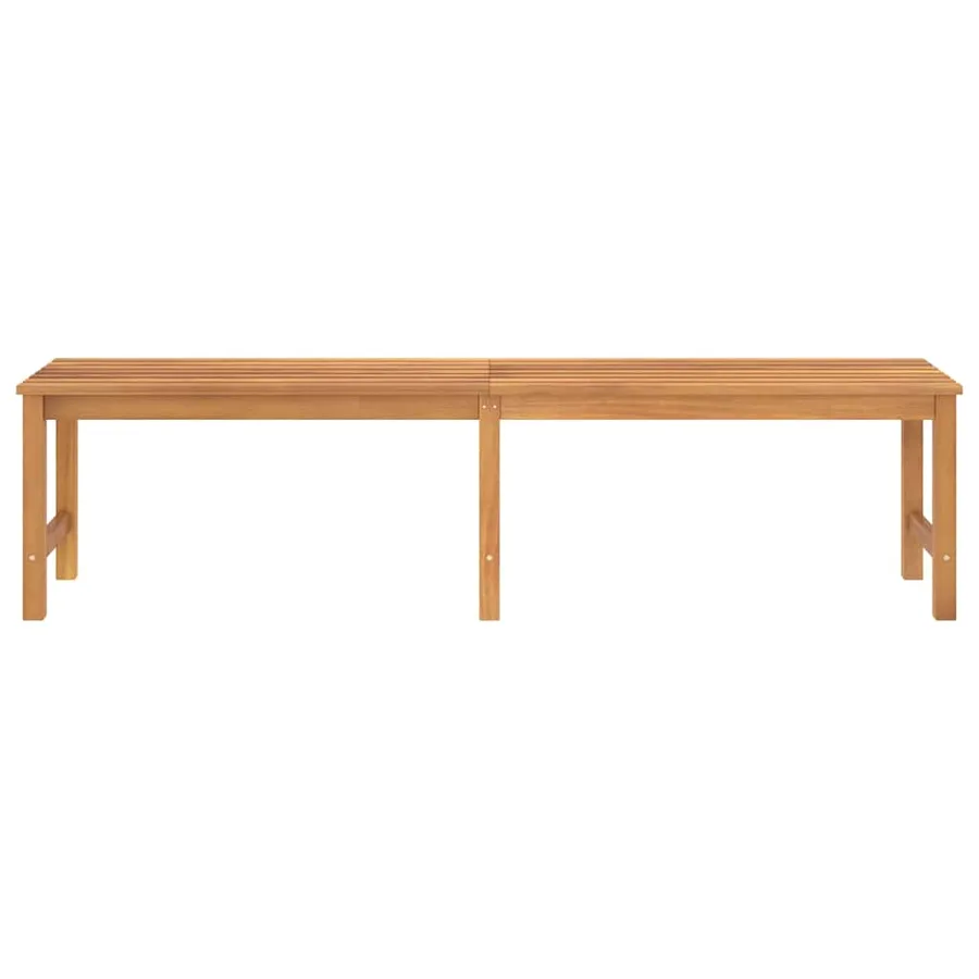 Banc de jardin 180 cm bois de teck solide - 4