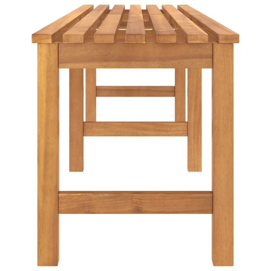 Banc de jardin 180 cm bois de teck solide - 5