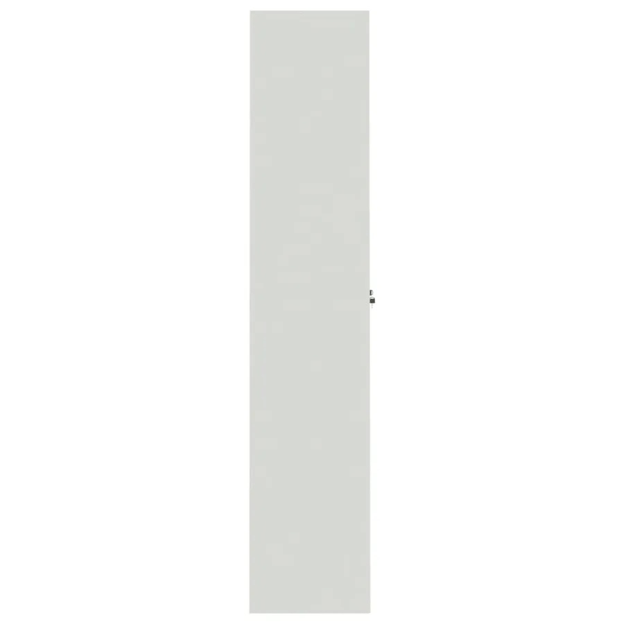 Classeur gris clair 105x40x180 cm acier - 5