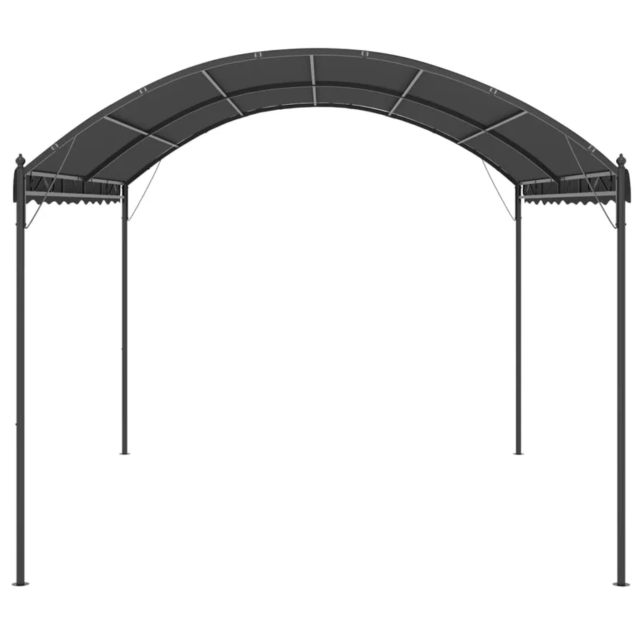 Auvent de parasol 3 x 4 m Anthracite - 3