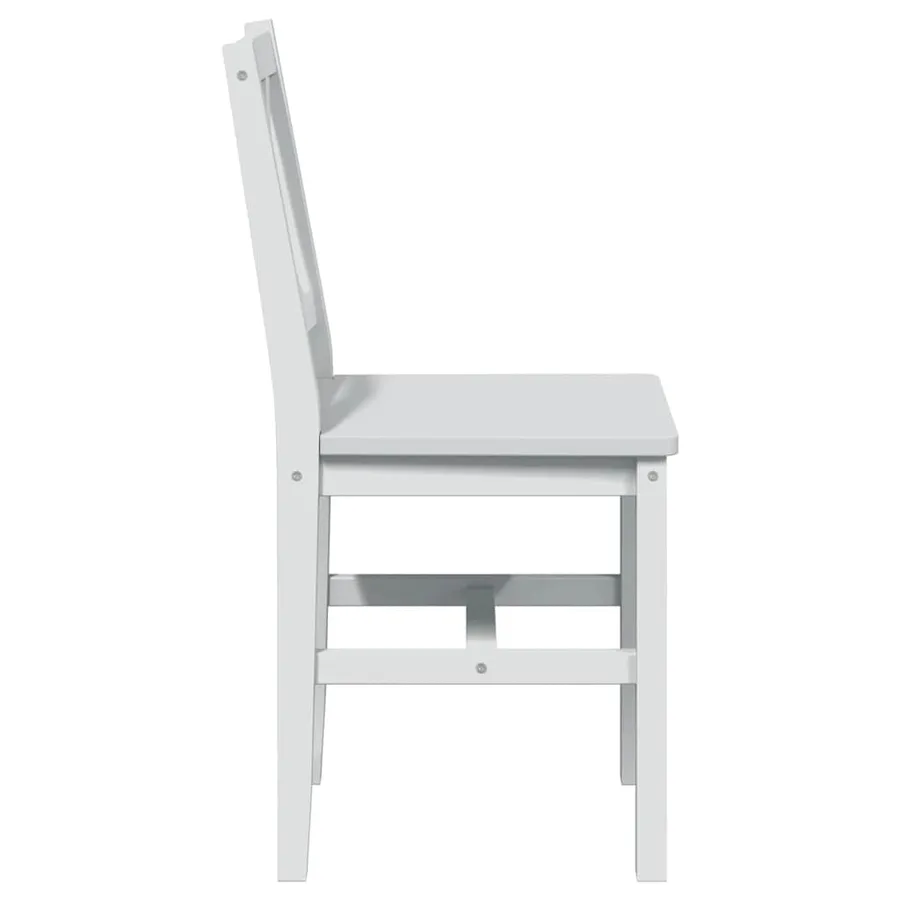Ensemble de salle à manger 5 pcs Blanc - 8