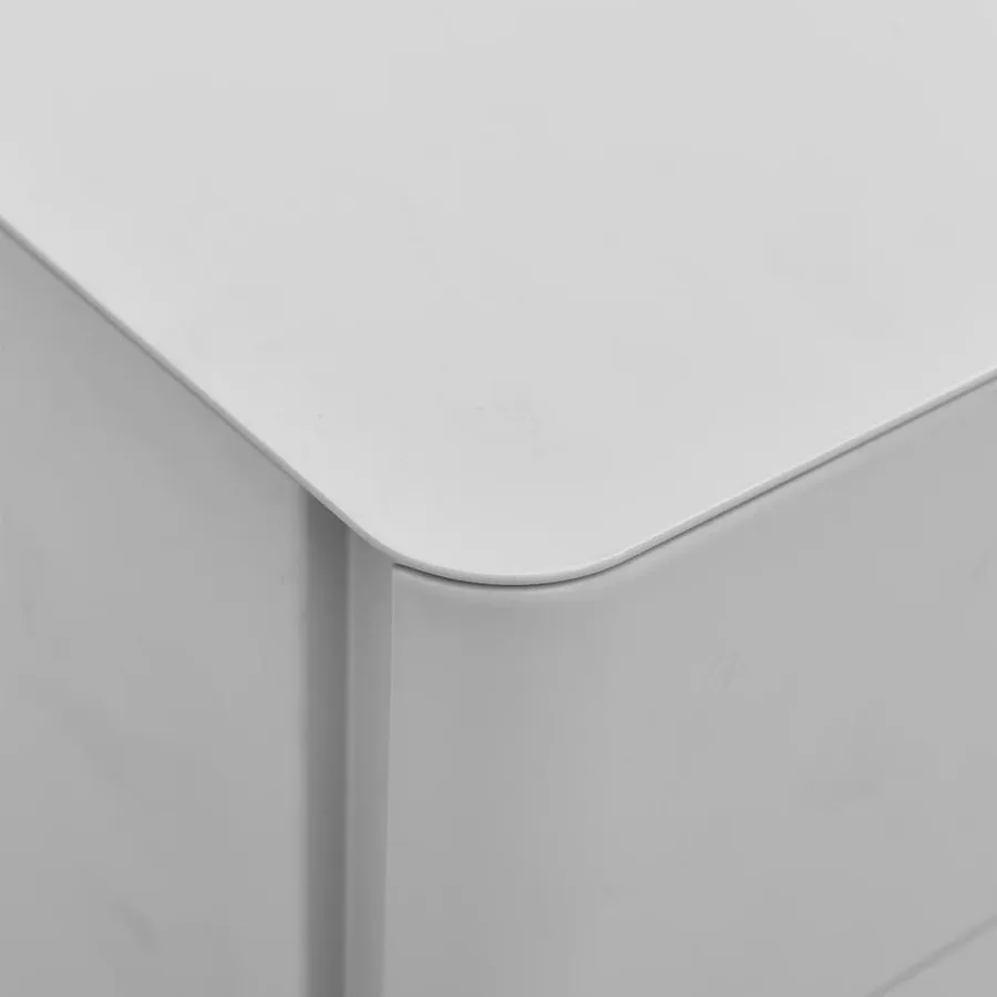 Classeur mobile Gris clair 30x45x59 cm Acier - 10