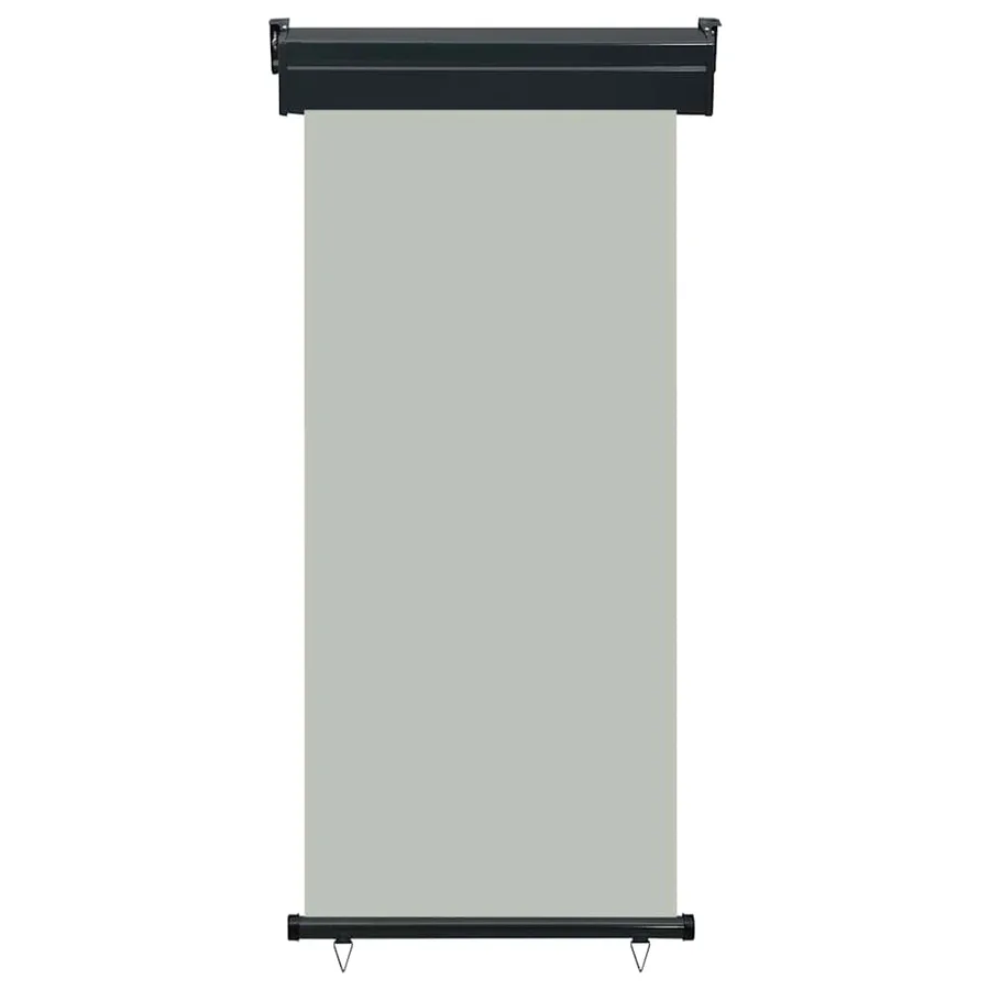 Auvent latéral de balcon 85x250 cm Gris - 2