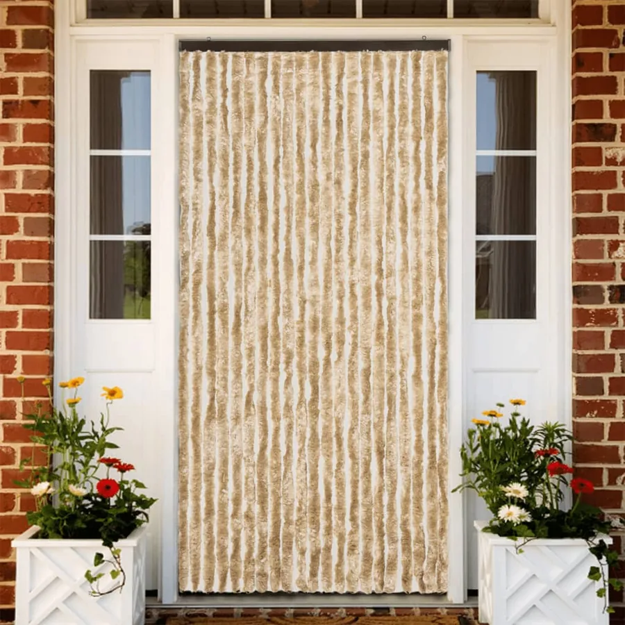 Moustiquaire Beige 90x200 cm Chenille