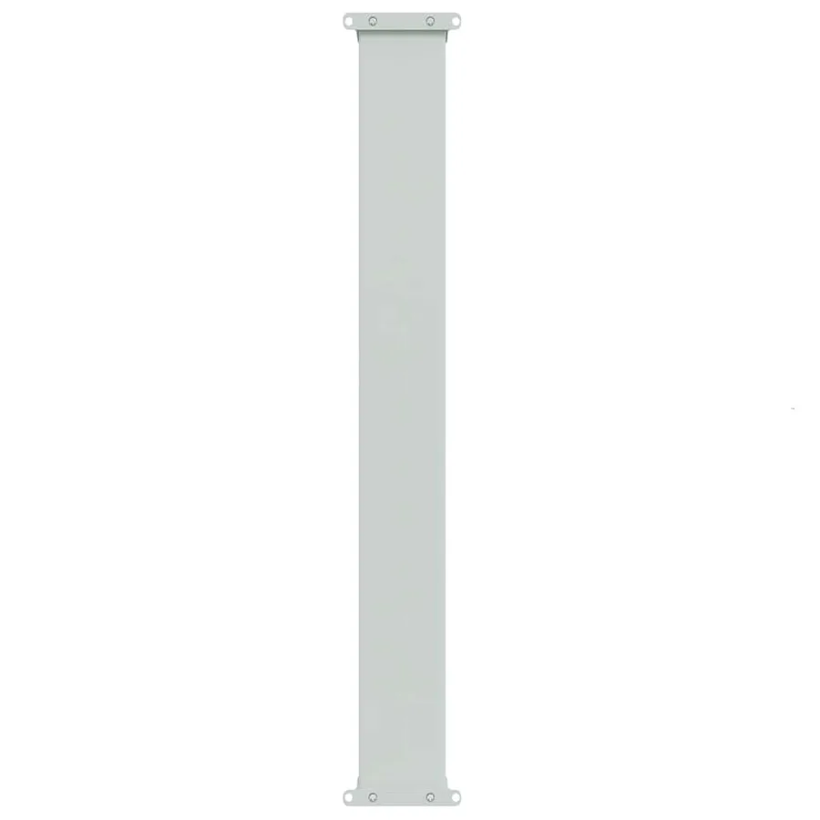 Auvent latéral rétractable de patio 117x600 cm Gris - 5