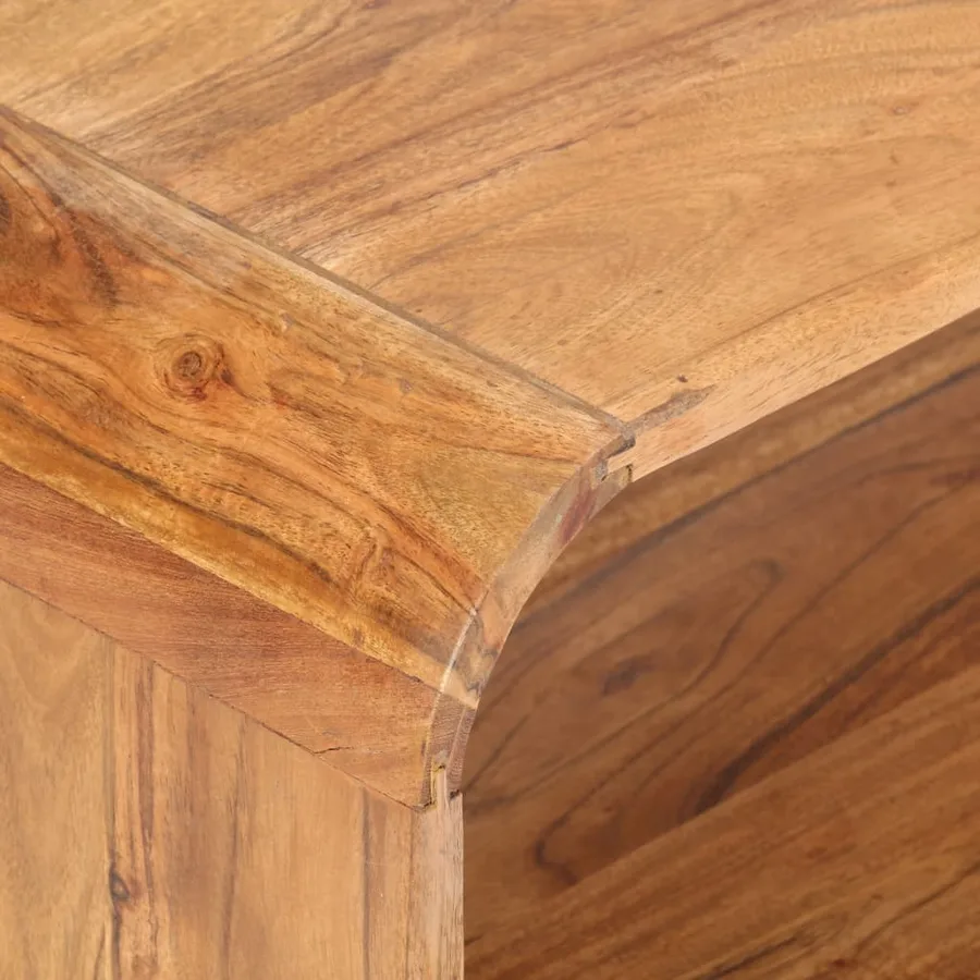 Table basse 90x50x30 cm Bois d'acacia massif - 5