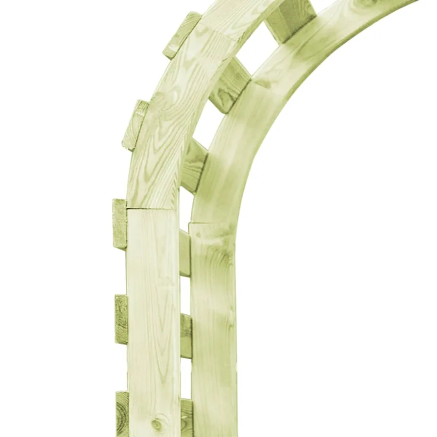 Pergola de jardin 130x60x230 cm Bois de pin imprégné - 4