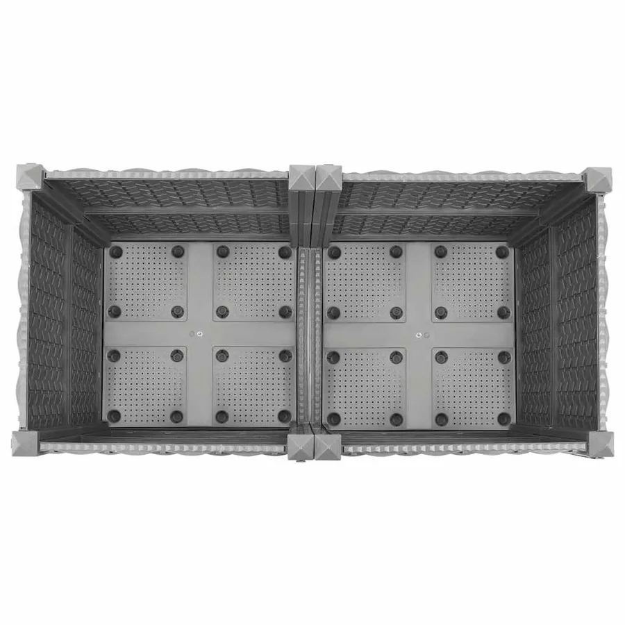 Lit surélevé 80x40x38 cm Polypropylène - 6