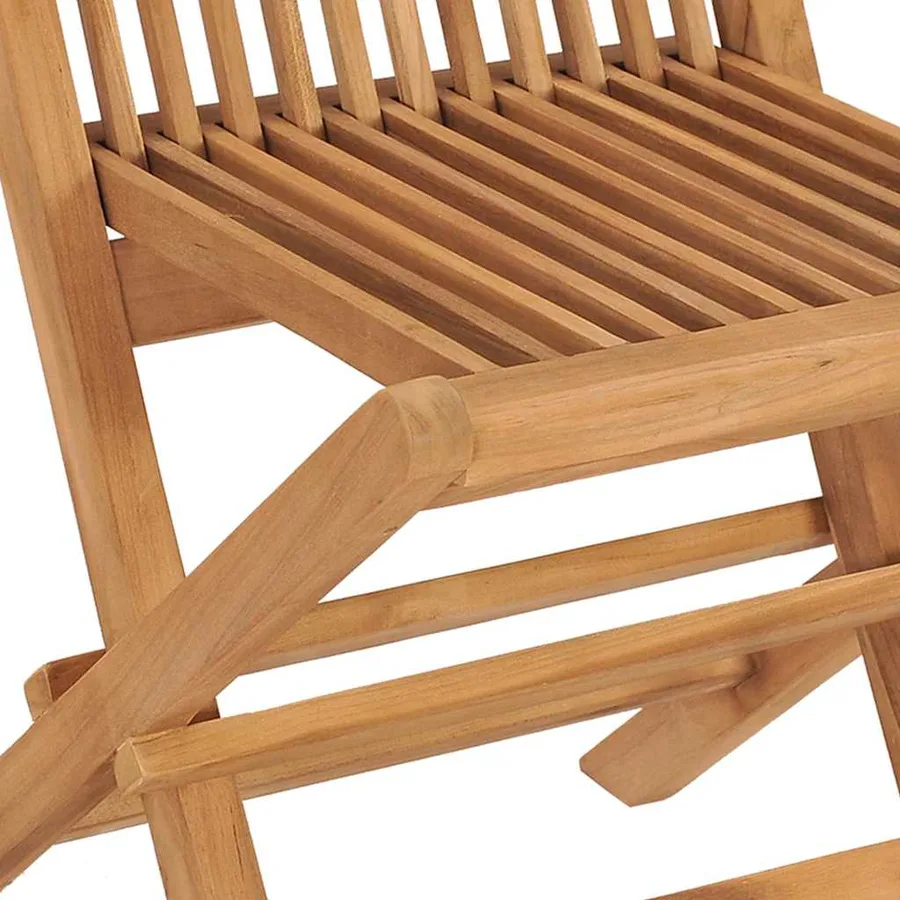 Ensemble de salle à manger pour jardin 7 pcs Marron - 10