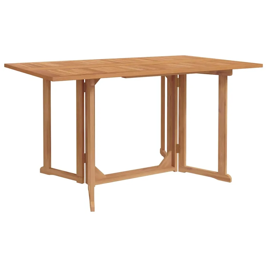 Ensemble de salle à manger pour jardin 7 pcs Marron - 5